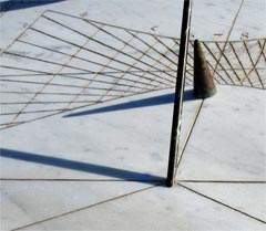 Sundail face in Ottoman Garden