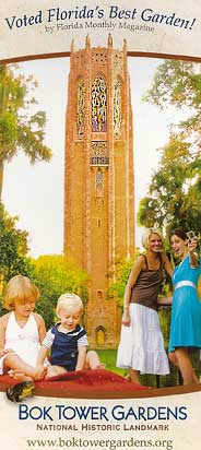 Bok Tower Gardens brouchure