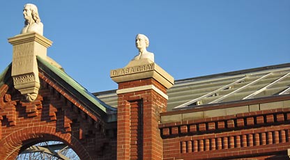 Linnean House roof supports