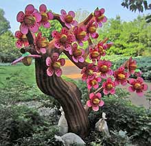 Cherry blossom lantern