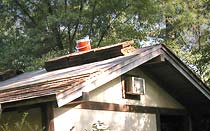 reroofing of waht was a mossery