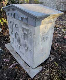 English lead cistern