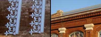 Cresting, Linnean House, Missouri Botanical Garden