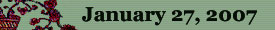 January 27, 2007
