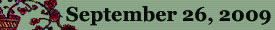 September 26, 2009
