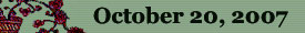 October 20, 2007