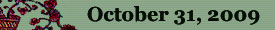 October 31, 2009