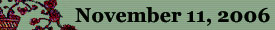 November 11, 2006