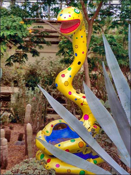 Yellow Serpent Chair